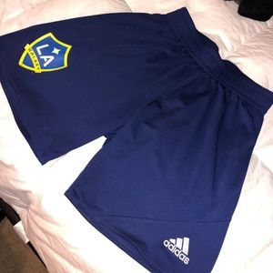 LA GALAXY OFFICIAL SOCCER SHORTS